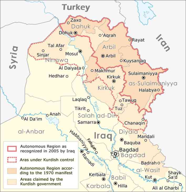 بوارەکانی بەکارھێنانی (RS) و (GIS) لە ھەرێمی کوردستان